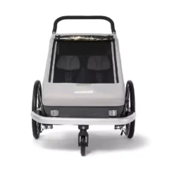 Croozer Kid Keeke 2 Kinderanhänger 16 Croozer Kid Keeke 2 Kinderanhänger -Croozer Verkäufe 121001620 croozer kid keeke 2 front 01 stone grey 2020 web 1000 x 1000