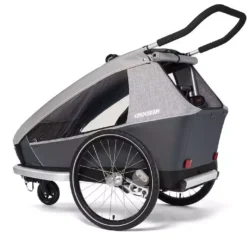 Croozer Kid Keeke 2 Kinderanhänger 22 Croozer Kid Keeke 2 Kinderanhänger -Croozer Verkäufe 121001620 croozer kid keeke 2 seite 02 stone grey 2020 web 1000 x 1000