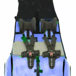 Qeridoo Rückenlehne Für KidGoo2 BLAU (ohne Kopfstütze)