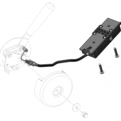 Croozer ETBremseinheit Kid Plus Ab 2018 Rechts, Inkl. Bremszug