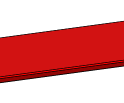 QERIDOO Blattfeder Lang 150X25 Ab 2018