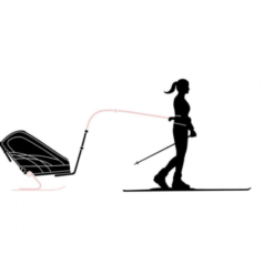 Cybex ZENO SKIING KIT - BLACK -Croozer Verkäufe 201956