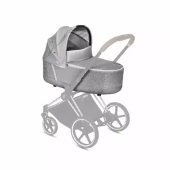 Cybex PRIAM 3 Lux Kinderwagenaufsatz Koi -Croozer Verkäufe cyb 19 y315 eu koi priam luxcarrycot onframe chro topview ausgegraut 1663526863c0b570
