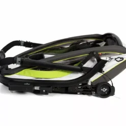 Hamax, Breeze Fahrradanhänger Für Kinder 2023 -Croozer Verkäufe ham400201 hamax breeze white green folded