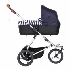 Mountain Buggy Urban Jungle Luxury Kinderwagen-Set Nautical 2021 -Croozer Verkäufe mb urban jungle kinderwagen luxury nautical side view