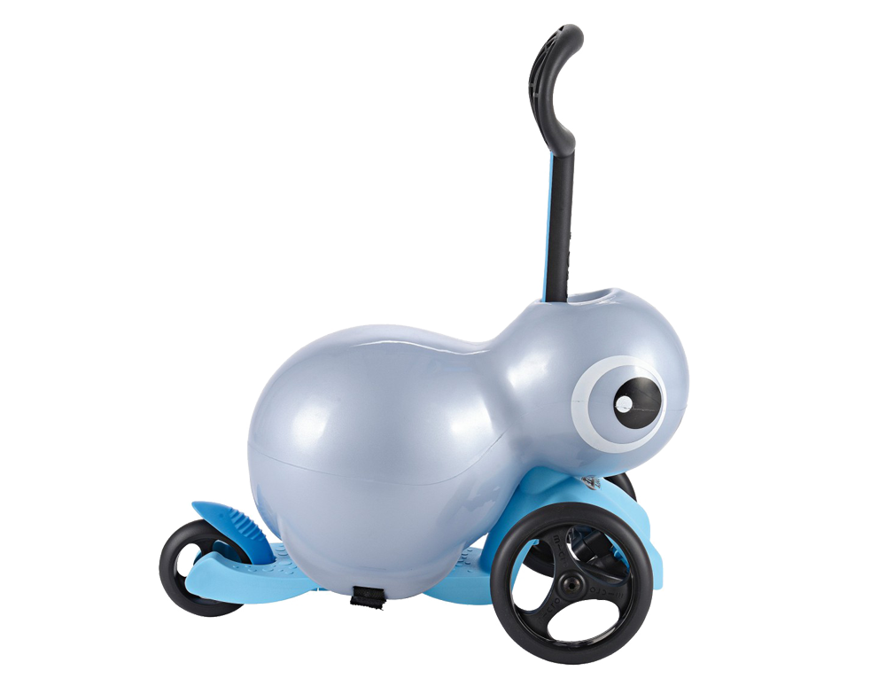 Microlino Kinderroller Blau Mit Luftsitz 3 Microlino Kinderroller Blau Mit Luftsitz – Bild 3