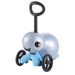 Microlino Kinderroller Blau Mit Luftsitz