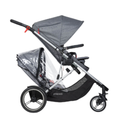 Phil&Teds Voyager Buggy 2016 Storm Cover Für Double Kit Zweitsitz