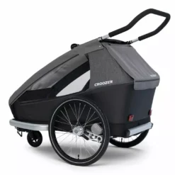 CROOZER Kid Keeke 2 Mountain Grey - Fahrradanhänger -Croozer Verkäufe rot 0 2cff67
