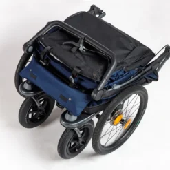 TFK Trends For Kids TFK Velo + Deichsel, Fahrradanhänger-Zwillingskinderwagen, Marine-schwarz -Croozer Verkäufe rs1384 t v2 s 334 folded 2 scr 54301 1200x800 1