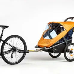 TFK Trends For Kids TFK Velo + Deichsel, Fahrradanhänger-Zwillingskinderwagen, Marine-schwarz -Croozer Verkäufe rs1386 t v2 s 334 bike 1 scr 54311 1200x800 1