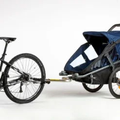 TFK Trends For Kids TFK Velo + Deichsel, Fahrradanhänger-Zwillingskinderwagen, Marine-schwarz -Croozer Verkäufe rs1388 t v2 s 334 bike 3 scr 54313 1200x800 1