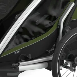 Thule Chariot Cab 2 Kinderanhänger 2023 -Croozer Verkäufe thule chariot cab cypress green 12