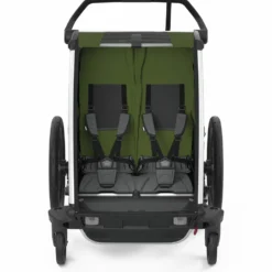 Thule Chariot Cab 2 Kinderanhänger 2023 -Croozer Verkäufe thule chariot cab cypress green 3